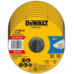 Dewalt L&otilde;ikekettad DT43921-QZ 115mm, 1.2mm, 22.23mm, 10 tk, Must oks&uuml;&uuml;dipind, Sise l&auml;bim&otilde;&otilde;t 22.23mm, Sobib mitteferro metallidele
