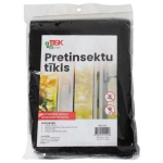 Besk Insect Net 9141946, 150x200cm, must, kootud v&otilde;rk, liimimine, kahepoolsed teibid kaasas