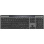 Logitech Signature Slim Solar+ K980, 920-013764, 70 mAh, kuni 4 kuud, Bluetooth, toetab 3 seadet, grafiit