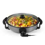 Tristar Multifunktsionaalne grillpann PZ-2964, 40 cm, 1500 W, kaas kaasas, fikseeritud k&auml;epide, must
