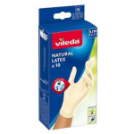Vileda looduslikest latekskindad 179705, S/M, 10 paari, talkivabad, h&uuml;poallergeensed, &otilde;hukesed, paindlikud