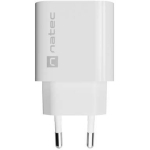 Natec Laadija RIBERA NUC-2392, 18W, 100-240V, 50/60Hz, 1xUSB-A, 1xUSB-C, QUICK CHARGE 3.0, SCP, OCP, OTP, OVP