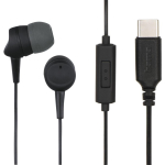 Hama K&otilde;rvaklapid 00184141, 20-20000 Hz, 95 dB, 32 &Omega;, USB-C, In-Ear, must, hall, mikrofon