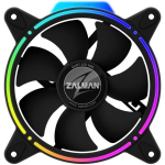 Zalman Ventilaator ZM-RFD120A, 120 mm, 5V, 3-pins, 1500 RPM, 34,34 cfm, 25,6 dB, Multi LED, 160 g