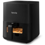 Lovio &Otilde;hufrit&uuml;&uuml;r LVAF001BK, 1450W, 5L, 8 programmi, kuumuskindel k&auml;epide, libisemiskindlad jalad