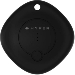 Hyper HyperShield Universaalne Leia Mind Lokator/J&auml;lgija HS5800BKGL, &uuml;hilduv iOS 14.5 ja Android 9, must