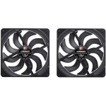 Noctua NF-A14x25 G2 PWM Sx2-PP chromax, 140mm, 25mm, 1500rpm, 24.8dB, 12V, 2.28W, PWM 4-pin, must