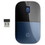 HP juhtmevaba hiir Z3700 7UH88AA, 2.4GHz, 10m, 1200DPI, 3 nuppu, AA, kahek&auml;eline, must