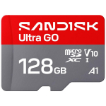 SanDisk Ultra GO 128 GB MicroSDXC UHS-I, SDSQUGN-128G-GN6MN, 190 MB/s, V10, A1, Android, Windows 10