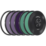 Freewell M2 seeria 5 filtrite komplekt FW-82M2-5PACK, 82mm, ND8/ND64/ND1000/CPL/UV, magnetiline adapter, objektiivi kate, &uuml;mbris