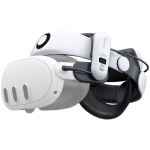 BOBOVR S3 PRO Battery Relief Strap, Meta Quest 3/3S, 10000mAh, 20W, B100, Honeycomb Pad, ventilatsioon, reguleeritav