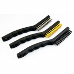 Harjade komplekt, terasest harjased 220mm (3tk.) NOVOABRASIVE