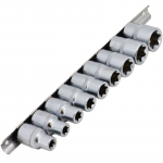 Padrunite komplekt TORX, 1/2";, E10-E24, 9 tk., AW38299 AWTOOLS