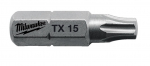 SKRŪVGRIEŽU UZGAĻI TX, TX 20 X 25 MM - 25 PCS, 4932399596 MILWAUKEE