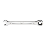 MAX BITE&trade; KOMBINĒTĀ UZGRIEŽŅU ATSLĒGA AR SPRŪDRATU, MAXBITE RATCHETING METRIC COMBINATION SPANNER 20MM - 1PC, 4932471513 MILWAUKEE