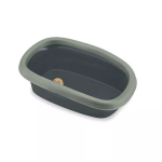 Kassi WC Sprint 20 58x39x17cm hall/roheline 2196593 STEFANPLAST