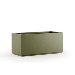 Ristk&uuml;likukujuline lillekast Ethica 80x36x35cm roheline 2168502 STEFANPLAST