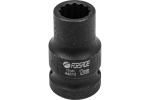 J&otilde;upadrun FORSAGE F-44812 12 mm 12-kant 1/2" CrMo teras
