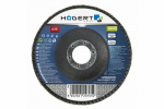 Hogert lapiņu slīpdisks HT8D055, 125mm, 22.4mm, G120, alumiiniumkattega, k&otilde;rge j&otilde;udlus, pikaealisus