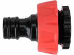 Hose Connector 1/2" - 3/4", YATO, YT-89022, Universāls, izturīgs ABS un TPR materiāls, viegla uzstādī&scaron;ana