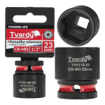 M&otilde;jupesa 1/2" 6PT 23mm CR-MO Tvardy T00210-23
