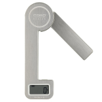 Kompaktne k&ouml;&ouml;gikaal kokkupandava mehhanismiga 5 kg 1 g LCD roostevaba teras KitchenEcostyle 03266 Caso