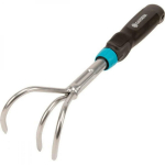 Gardena Mulla k&uuml;ndja 501759612 0023757, 7cm, 3 okast, kvaliteetne teras duroplasti kattega, ergonoomiline k&auml;epide