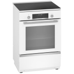 Bosch Keraamiline pliit HLS79W321U, 63L, 60cm, Induktsioon, Elektriline, LCD, Grillimine, Isepuhastus