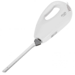 Adler Elektriline nuga AD 4512, 200 W, 850 g, Roostevaba teras, 2 noad, 29 cm tera pikkus, 1 m toitekaabel, Valge, Eemaldatav tera