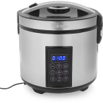 Tristar | Digital Rice and Steam Cooker | RK-6138 | 900 W | 2.2 L | Number of programs 7 | Grey