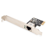 Digitus PCI Express v&otilde;rgukaart DN-10130-1, 1x10/100/1000 Mbit/s, PCIe, Realtek RTL8111H, madala profiiliga kinnitus