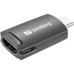 Sandberg USB-C HDMI Dongle 136-34, USB-C, HDMI, 4K/30Hz, alumiiniumkorpus, LED indikaator