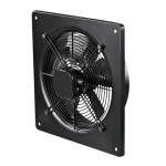 Vents Aksiaalne Ventilaator OV 4E 350, 140 W, 230 V, 2500 m&sup3;/h, -30 kuni 60 &deg;C, 1380 p/min, 62 dB