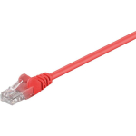 Goobay CAT 5e v&otilde;rgukaabel 68349, 10 m, U/UTP, punane, RJ-45, 8 juhet, vormitud