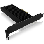 Raidsonic Adapter IB-PCI208-HS, 155mm, 1x PCIe, 64 Gbit/s, passiivne jahutus, Windows 7