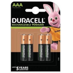 Duracell Aku AAA/HR3 900mAh 4szt, 1.2V, 900mAh, Ni-MH, 4 tk.