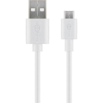 Goobay Micro USB laadimis- ja s&uuml;nkroonimiskaabel 43837, 1m, USB-A 2.0 Micro-USB, topeltvarjestus