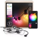 Philips Hue Festavia Globe &otilde;uevalgusti 8720169371477, 7m, 30W, 10 LED, 500lm, 1000-20000K, IP65, Bluetooth, Zigbee