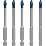 Bosch EXPERT HEX-9 HardCeramic puurikomplekt 2608902316, 5 tk, 6mm, 90mm, kuuskantvars