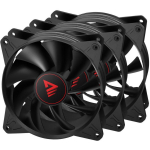 Savio BLADE X1 SET, 3x120mm, 4-pin PWM, 12V, 1800 p/min, 32 dBA, must