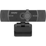 Savio CAK-05 2K Ultra HD veebikaamera, USB, 3.7 MP, 30 kaadrit/s, 2560x1440, autofookus, sisseehitatud mikrofon, klamber