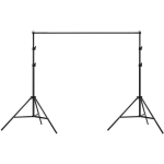 Puluz DCA0975 fotostuudio tausta tugi, 200x200cm, metall, reguleeritav 85-140-200cm, 3kg