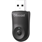 Ottocast CA505-T MINI juhtmevaba adapter, 2-in-1, 5GHz Wi-Fi, Bluetooth 5.0, h&auml;&auml;leassistendi tugi, Android 11+, iOS 10+