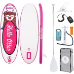 FunWater Tuxedo Sailor laste SUP-laud SUPTS08A, 240x76x10cm, 77kg, 12-15 PSI, roosa, PVC/EVA, 11,2kg
