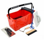 Plaatide ja vuugisegu puhastuskomplekt (9 tk.) AW30345 AWTOOLS