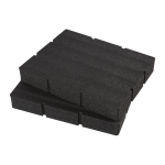 PUTU IELIKTNIS PACKOUT&trade; INSTRUMENTU KASTĒM AR ATVILKTNĒM, FOAM INSERT FOR PACKOUT DRAWER TOOL BOXES, 4932479157 MILWAUKEE