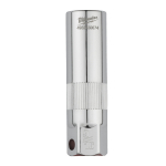 ⅜&Prime;PIEDZIŅAS AIZDEDZES SVEČU MUCIŅA, 3/8" DRIVE 9/16" SPARK PLUG SOCKET, 4932480674 MILWAUKEE