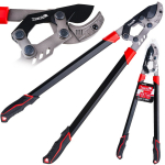 Oksal&otilde;ikur hammasratta ja alasi teraga Tvardy T07418 790mm 65Mn PTFE