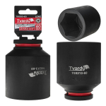 Deep impact socket Tvardy T00213-60 3/4" 6PT 60mm CR-MO