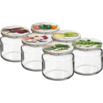 370 ml keeratava kaanega purk BROWIN 132346, &Oslash;82 mm, 6 tk